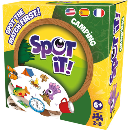 Spot it! Camping (Eco Sleeve) - Board Game Tìm Hình Phản Xạ Nhanh - Zygomatic