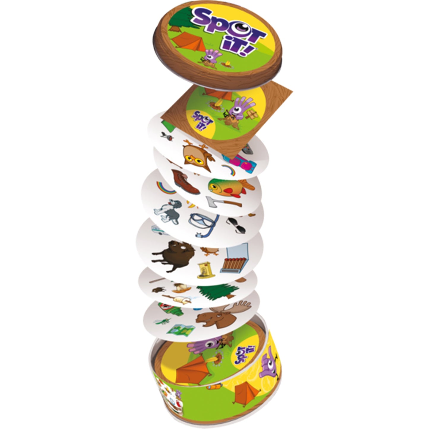 Spot it! Camping (Eco Sleeve) - Board Game Tìm Hình Phản Xạ Nhanh - Zygomatic