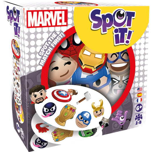 Spot it! Marvel Emoji Card Game (Eco Sleeve) Board Game Thẻ Bài Quan Sát Zygomatic