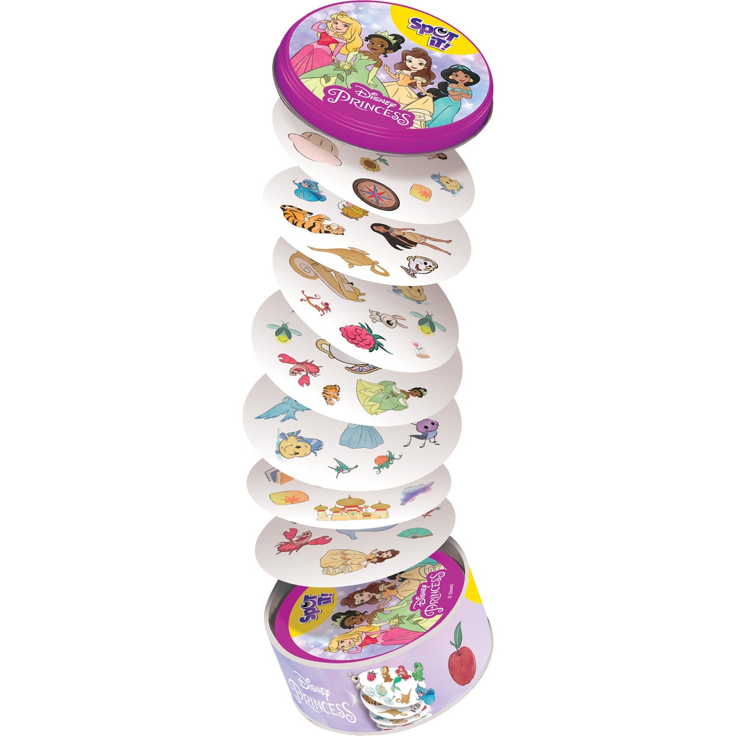 Spot It!: Disney Princess (Eco Sleeve) - Trò chơi thẻ bài phản xạ - Zygomatic