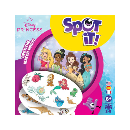 Spot It!: Disney Princess (Eco Sleeve) - Trò chơi thẻ bài phản xạ - Zygomatic
