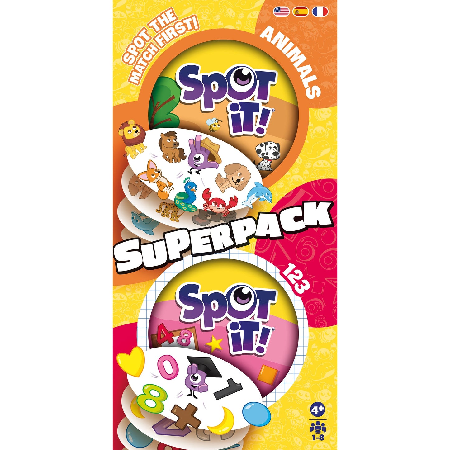 Spot it! Superpack Kids (Eco Bigbox) - Board Game Trẻ Em - Zygomatic