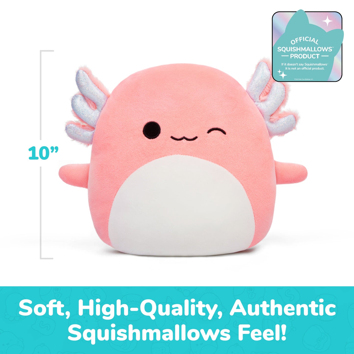 Archie the Axolotl Heating Pad - Túi Chườm Nóng Squishmallow Relatable - Hình ảnh bổ sung 4