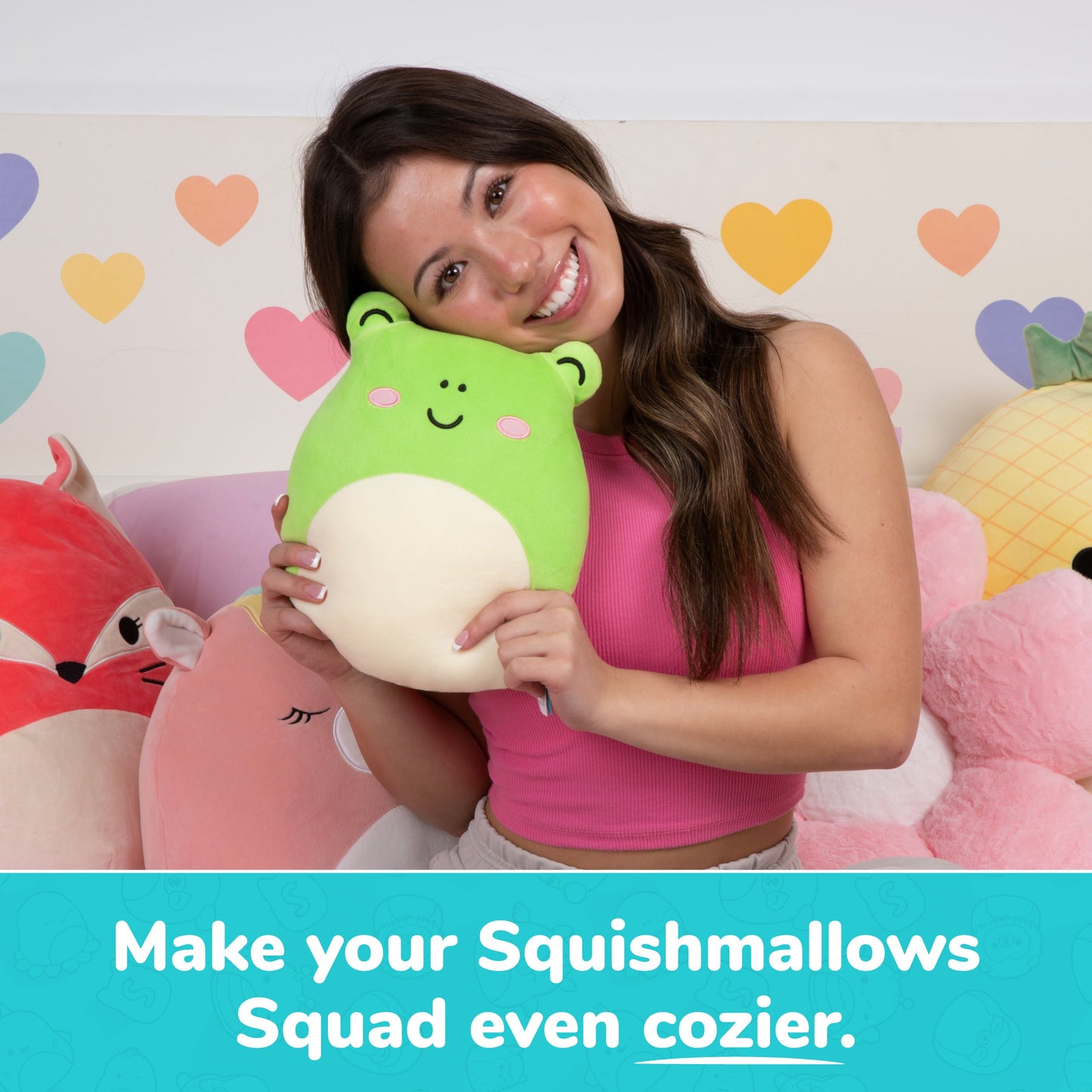 Squishmallows Wendy Heating Pad - Túi Chườm Nóng Hình Ếch Wendy - Relatable - Hình ảnh bổ sung 4