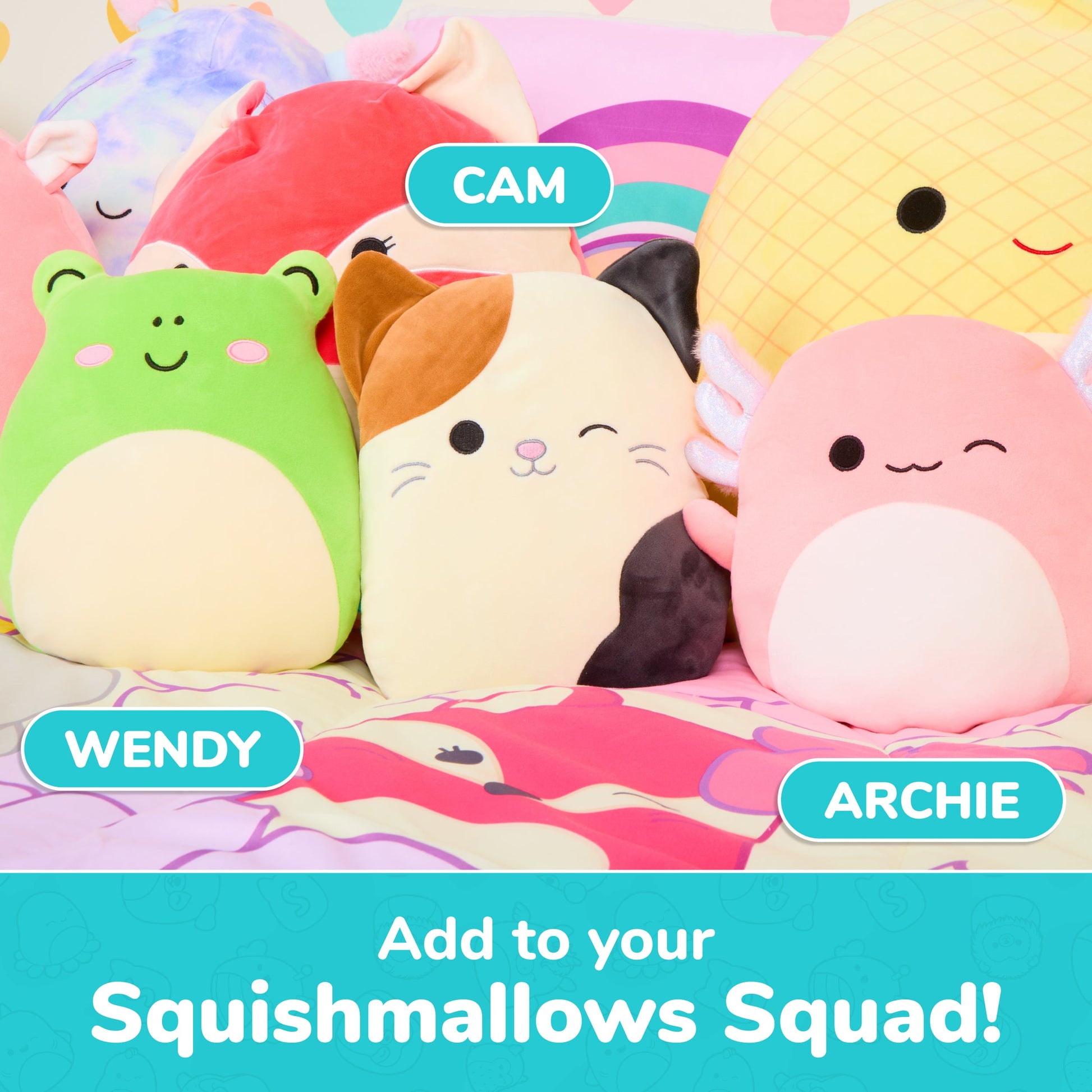 Squishmallows Wendy Heating Pad - Túi Chườm Nóng Hình Ếch Wendy - Relatable - Hình ảnh bổ sung 6