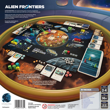 Alien Frontiers 5th Edition - Board Game Chiến Thuật Khai Phá Hành Tinh - Tabletop Tycoon
