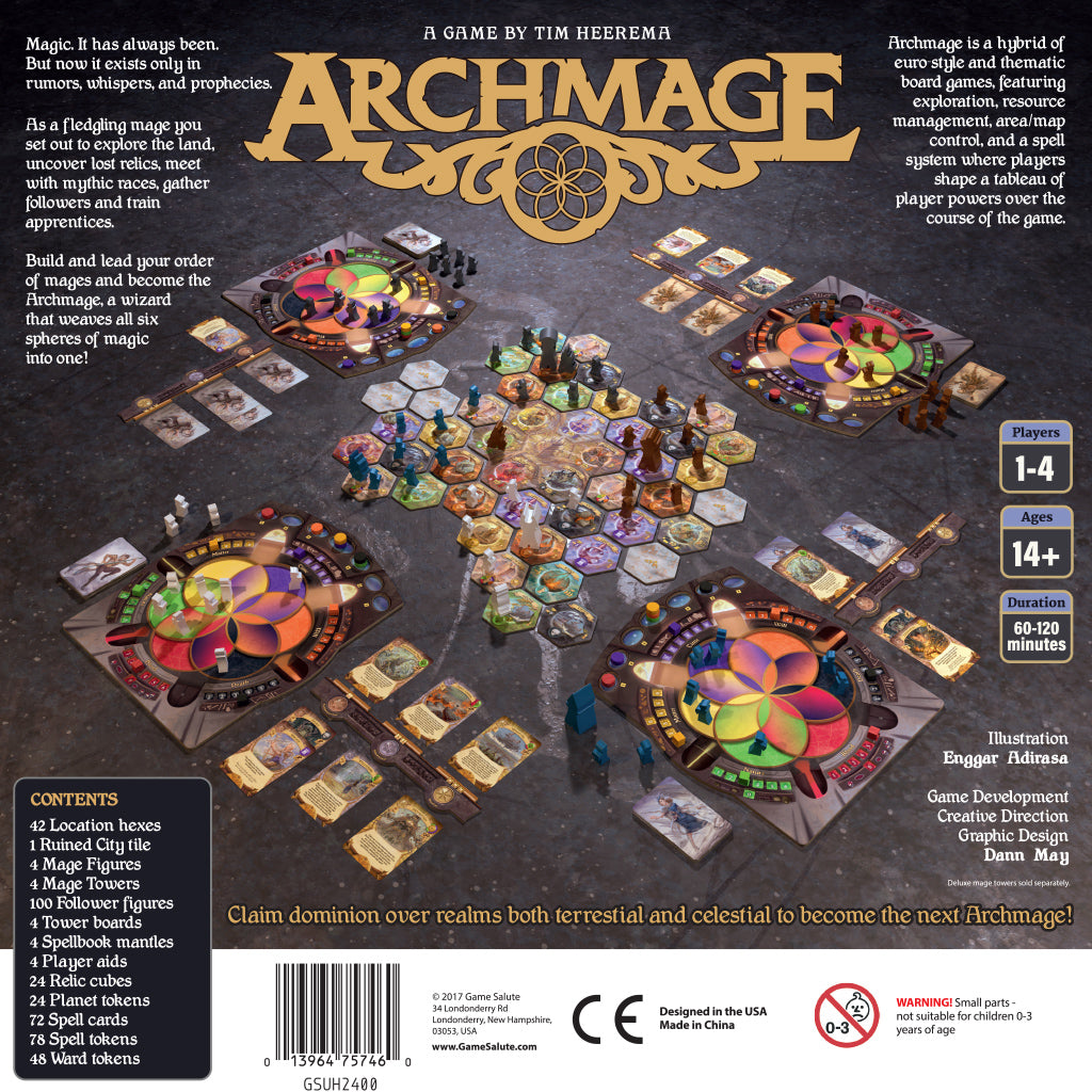 Archmage Standard Edition - Board Game Chiến Thuật - Tabletop Tycoon