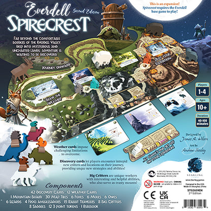 Everdell: Spirecrest 2nd Edition - Bản mở rộng Board Game chiến thuật - Tabletop Tycoon