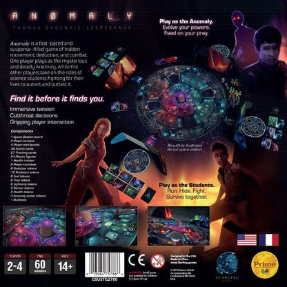 Anomaly Board Game - Trò chơi ẩn thân và suy luận - Tabletop Tycoon