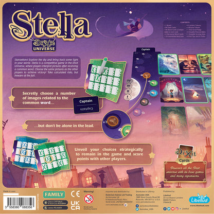 Stella - Dixit Universe - Picture Interpretation Game - Board Game Giải Mã Hình Ảnh - Libellud