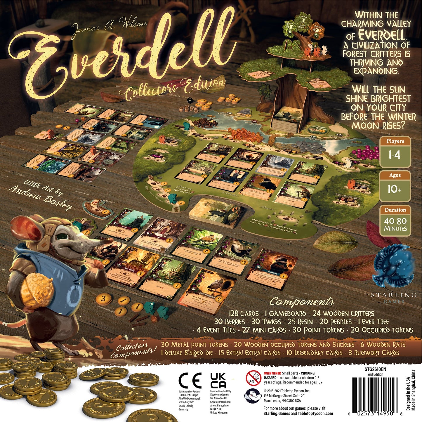 Everdell Collectors Edition - Board Game Chiến Thuật Xây Dựng Thành Phố - Tabletop Tycoon