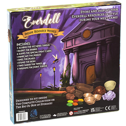Everdell Deluxe Resource Vessels - Khay đựng tài nguyên cao cấp - Tabletop Tycoon