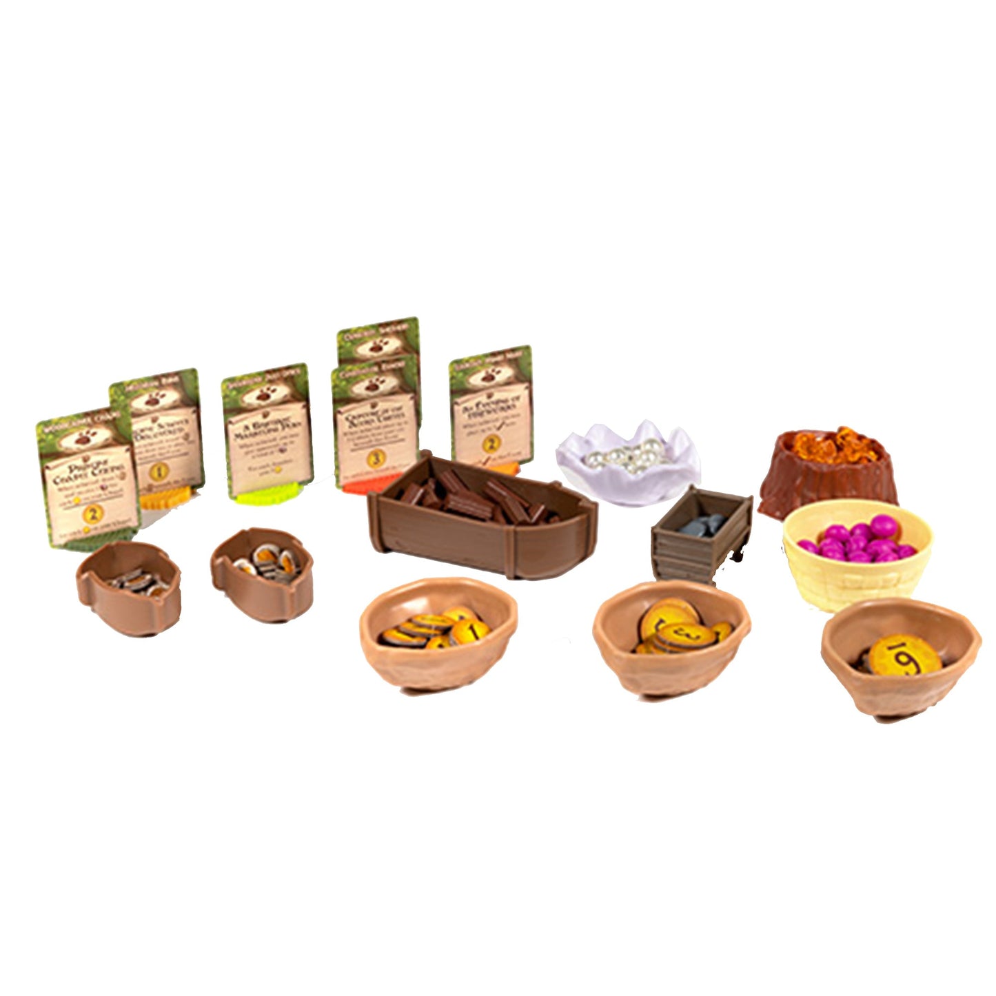 Everdell Deluxe Resource Vessels - Khay đựng tài nguyên cao cấp - Tabletop Tycoon