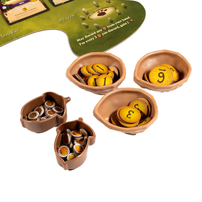 Everdell Deluxe Resource Vessels - Khay đựng tài nguyên cao cấp - Tabletop Tycoon