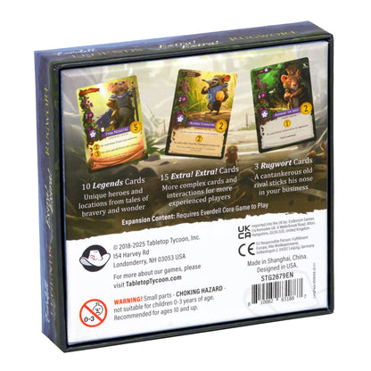 Everdell Legendary Extra Extra and Rugwort Card Expansion - Bản mở rộng thẻ bài - Tabletop Tycoon