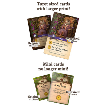 Everdell Core Oversized Cards - Bộ bài kích thước lớn Tarot - Tabletop Tycoon