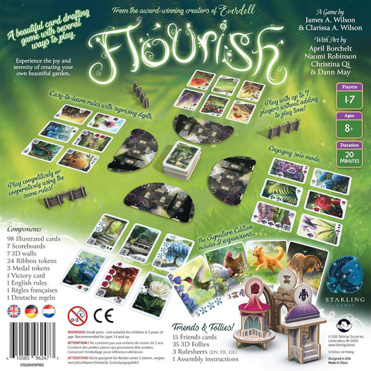 Flourish Signature Edition - Board game xây dựng khu vườn - Asmodee