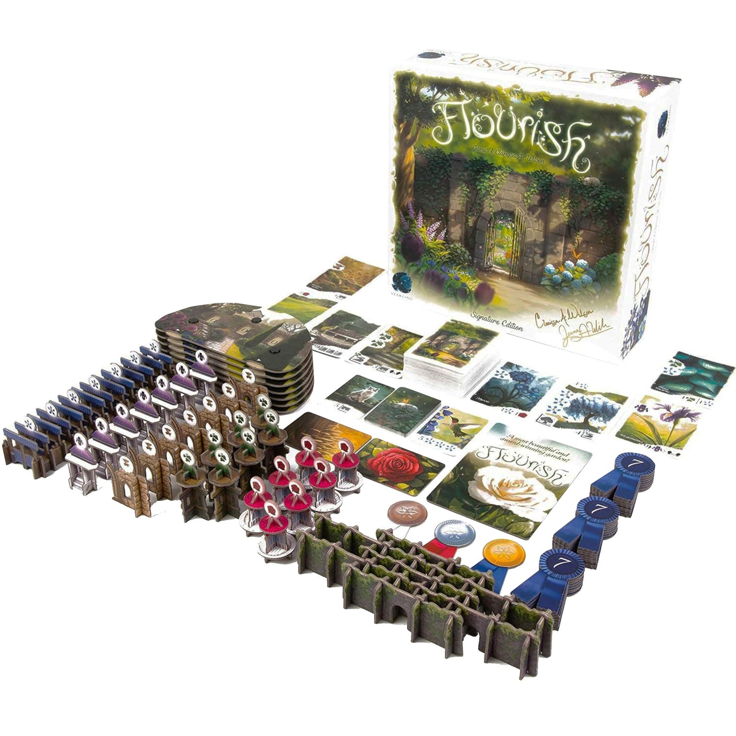 Flourish Signature Edition - Board game xây dựng khu vườn - Asmodee