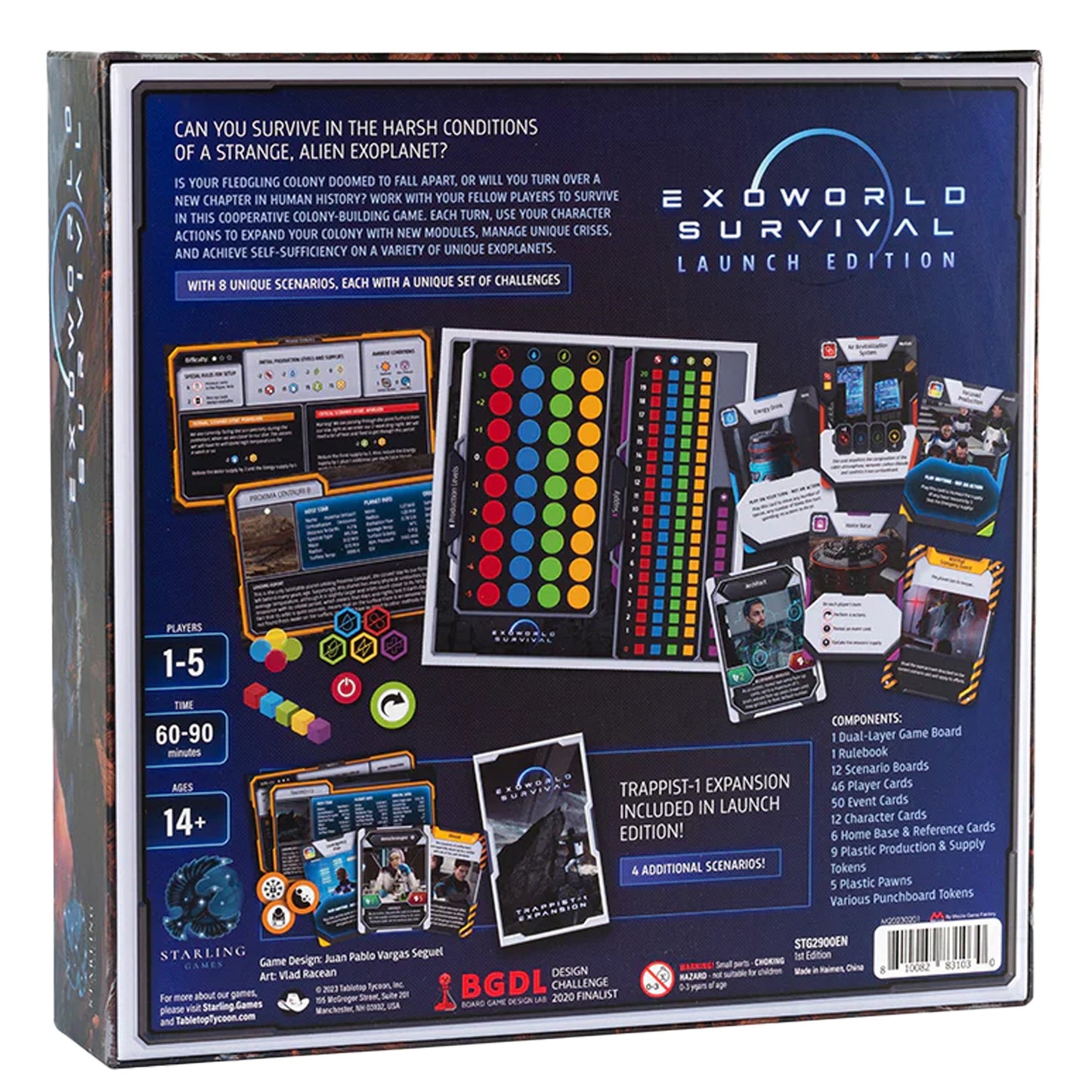 Exoworld Survival Board Game - Trò chơi board game sinh tồn không gian - Tabletop Tycoon