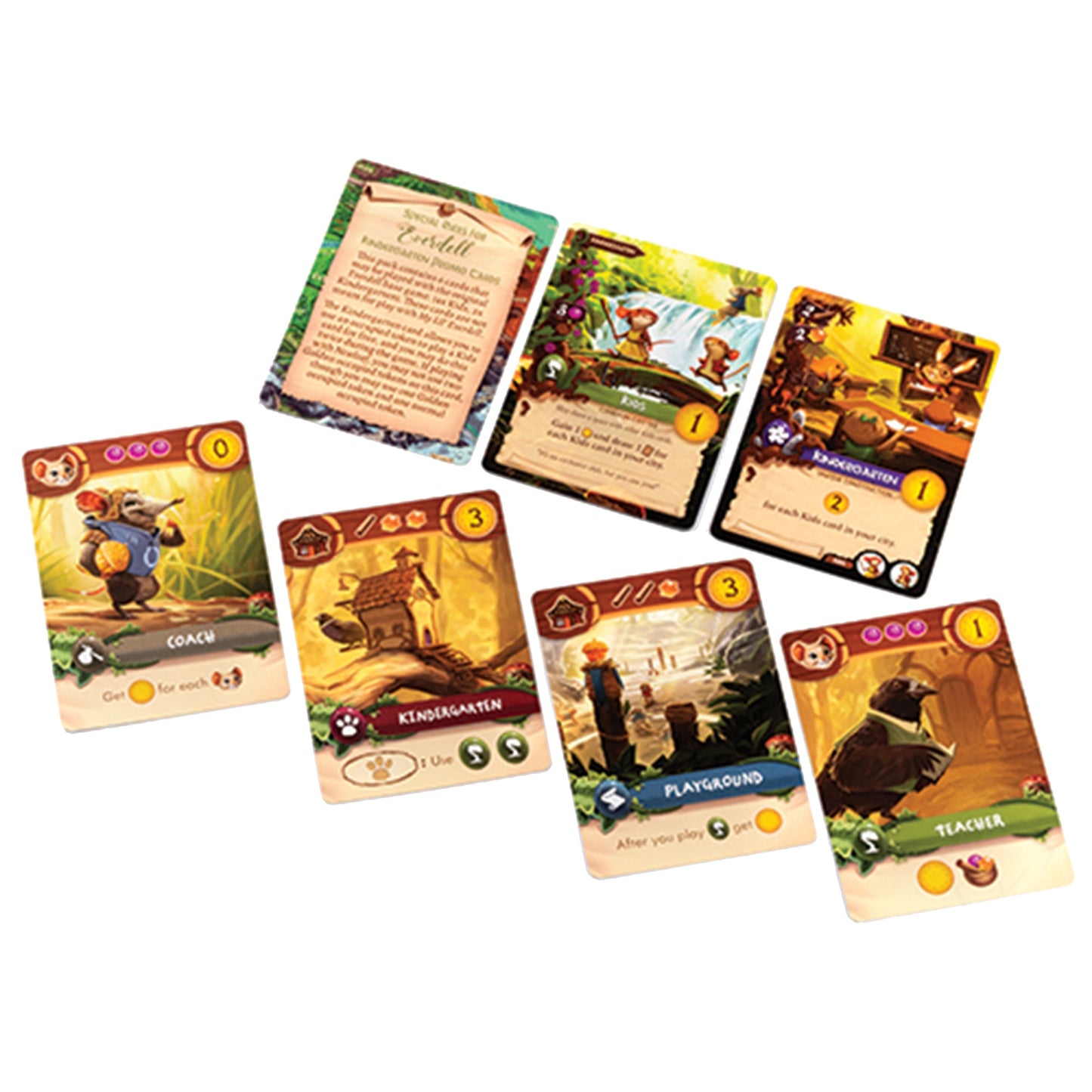 My Lil' Everdell Board Game - Trò Chơi Bàn Cờ Chiến Thuật Trẻ Em - Tabletop Tycoon