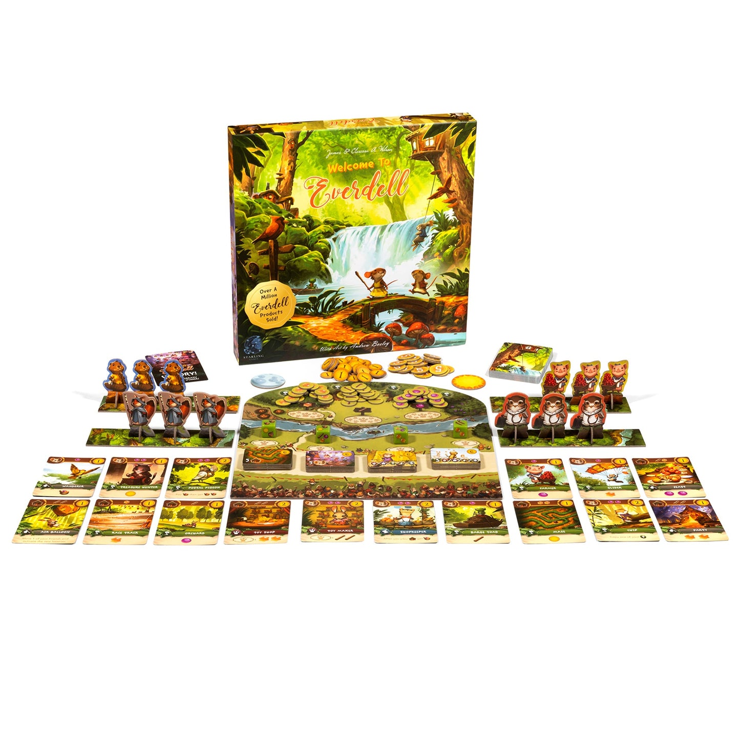 Welcome to Everdell Board Game - Trò chơi bàn cờ trẻ em - Tabletop Tycoon