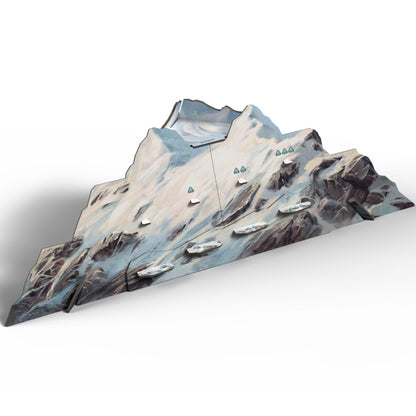 Everdell Silverfrost Wooden Mountain - Phụ kiện núi gỗ nâng cấp - Tabletop Tycoon