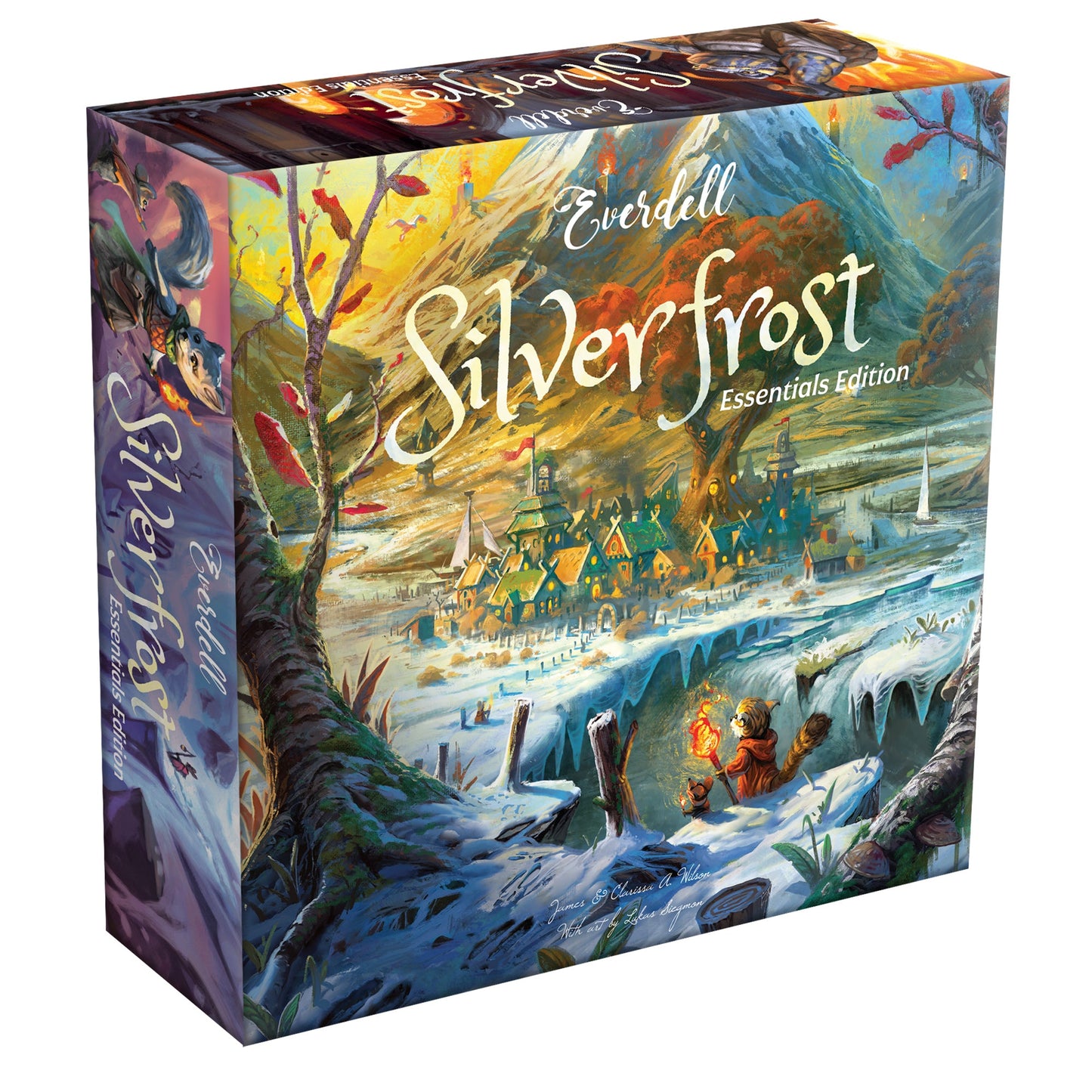 Everdell Silverfrost Essentials Edition - Board game chiến thuật xây dựng thành phố - Tabletop Tycoon