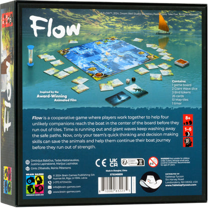 Flow Board Game - Trò chơi board game hợp tác - Tabletop Tycoon