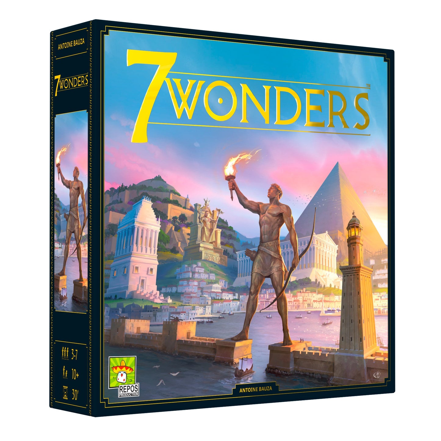 7 Wonders New Edition Board Game - Trò chơi Board Game Chiến thuật - Repos Production