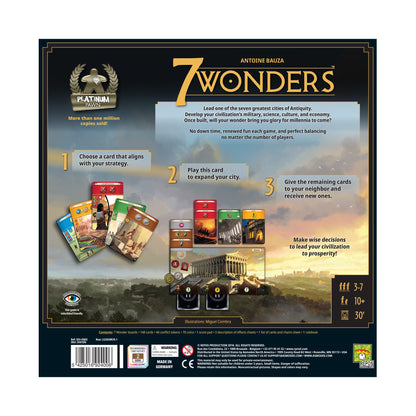 7 Wonders New Edition Board Game - Trò chơi Board Game Chiến thuật - Repos Production