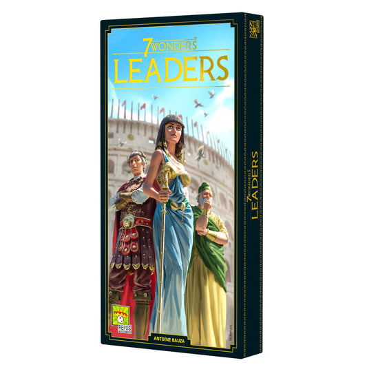 7 Wonders Leaders Board Game Expansion (New Edition) - Bản Mở Rộng Board Game Chiến Thuật - Repos Production