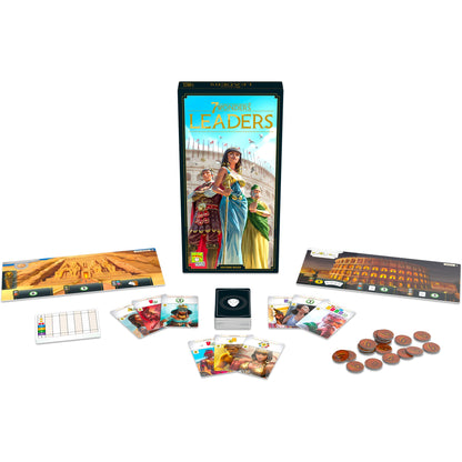 7 Wonders Leaders Board Game Expansion (New Edition) - Bản Mở Rộng Board Game Chiến Thuật - Repos Production
