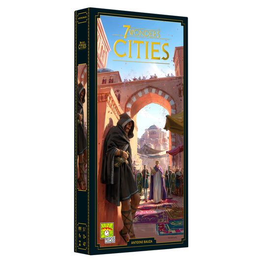 7 Wonders Cities Board Game Expansion - Bản mở rộng trò chơi chiến thuật - Repos Production