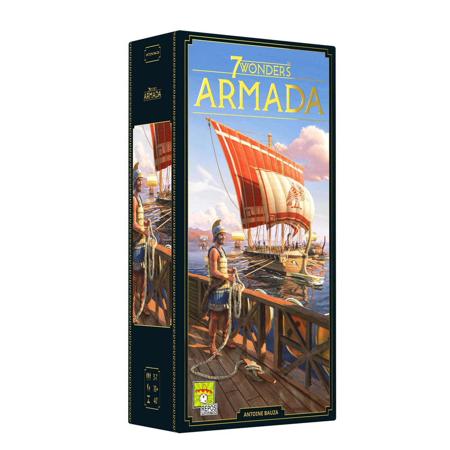 7 Wonders Armada Board Game Expansion - Bản mở rộng Board Game - Repos Production