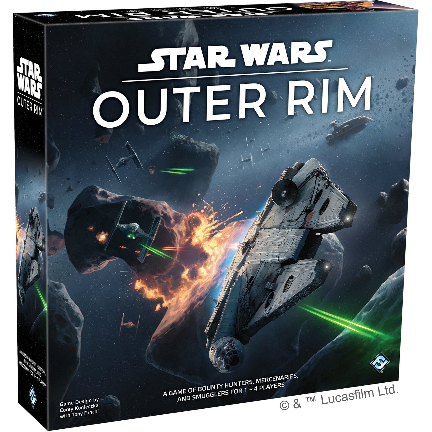 Star Wars Outer Rim - Board Game Chiến Thuật Nhập Vai - Fantasy Flight Games