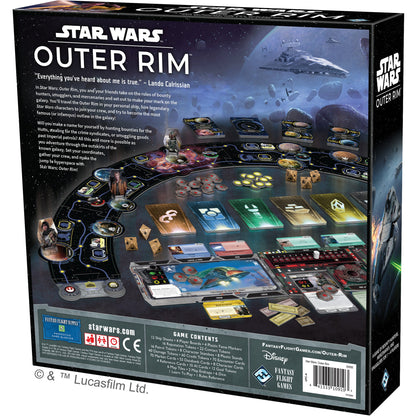 Star Wars Outer Rim - Board Game Chiến Thuật Nhập Vai - Fantasy Flight Games