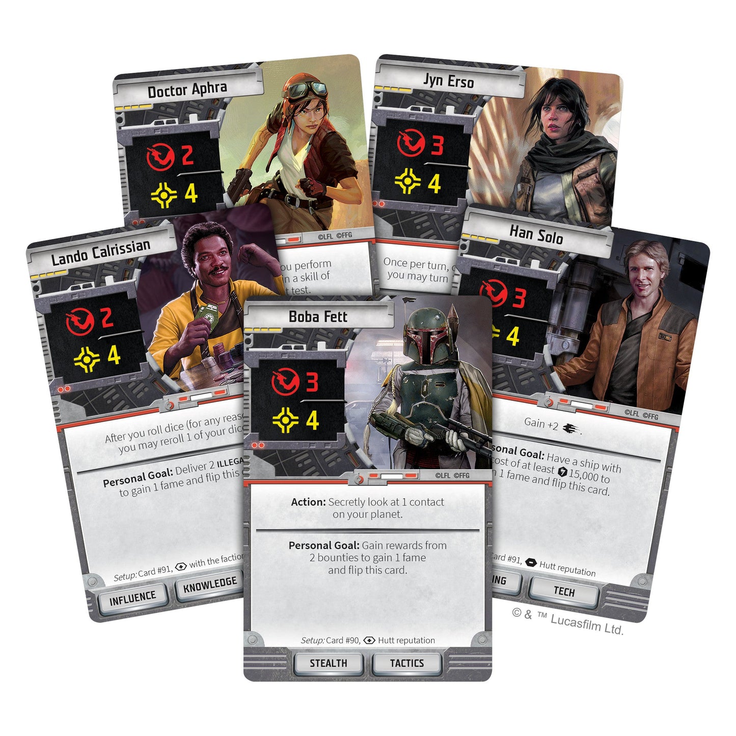 Star Wars Outer Rim - Board Game Chiến Thuật Nhập Vai - Fantasy Flight Games
