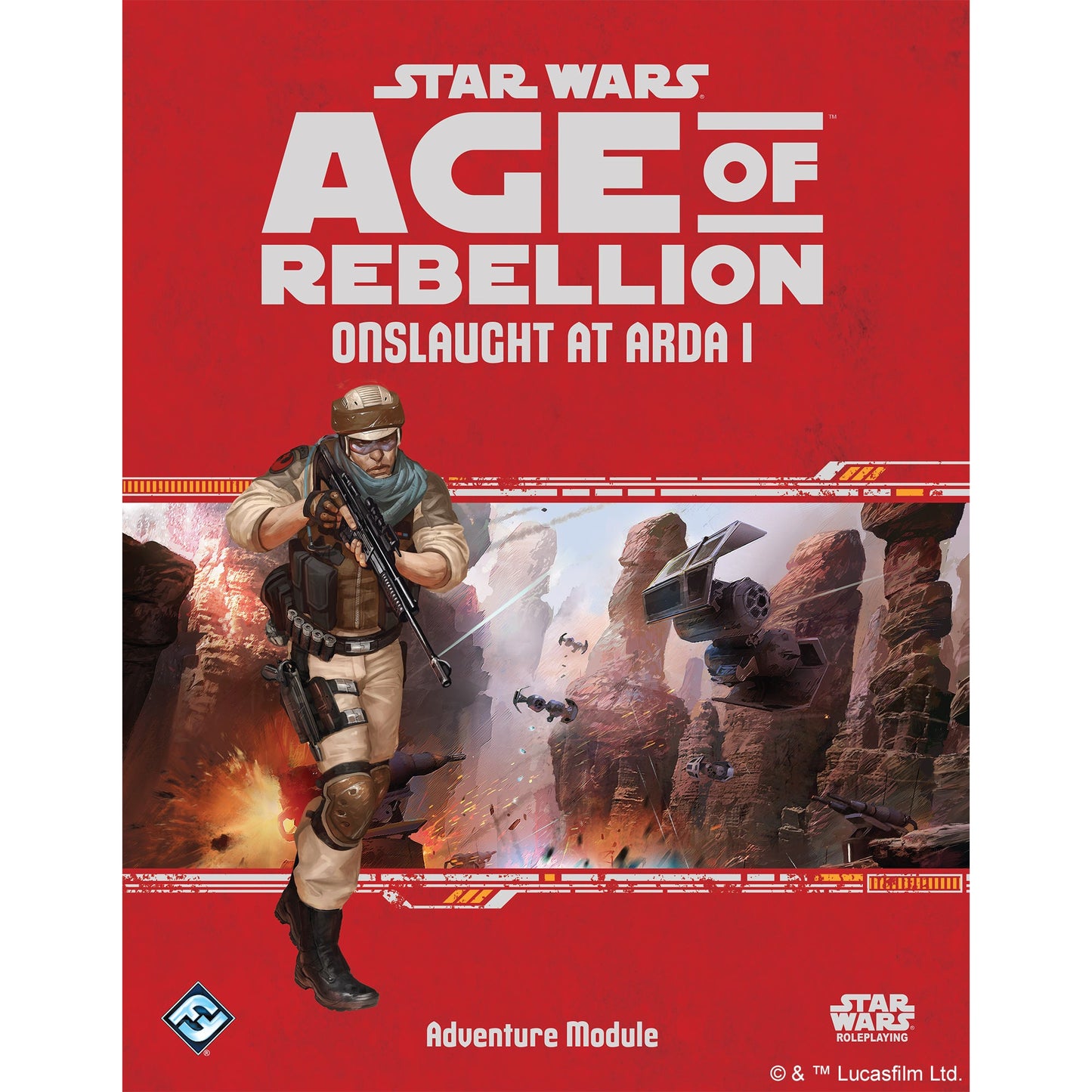 Star Wars - Age of Rebellion: Onslaught at Arda I - Sách Phiêu Lưu Nhập Vai - Edge Studio