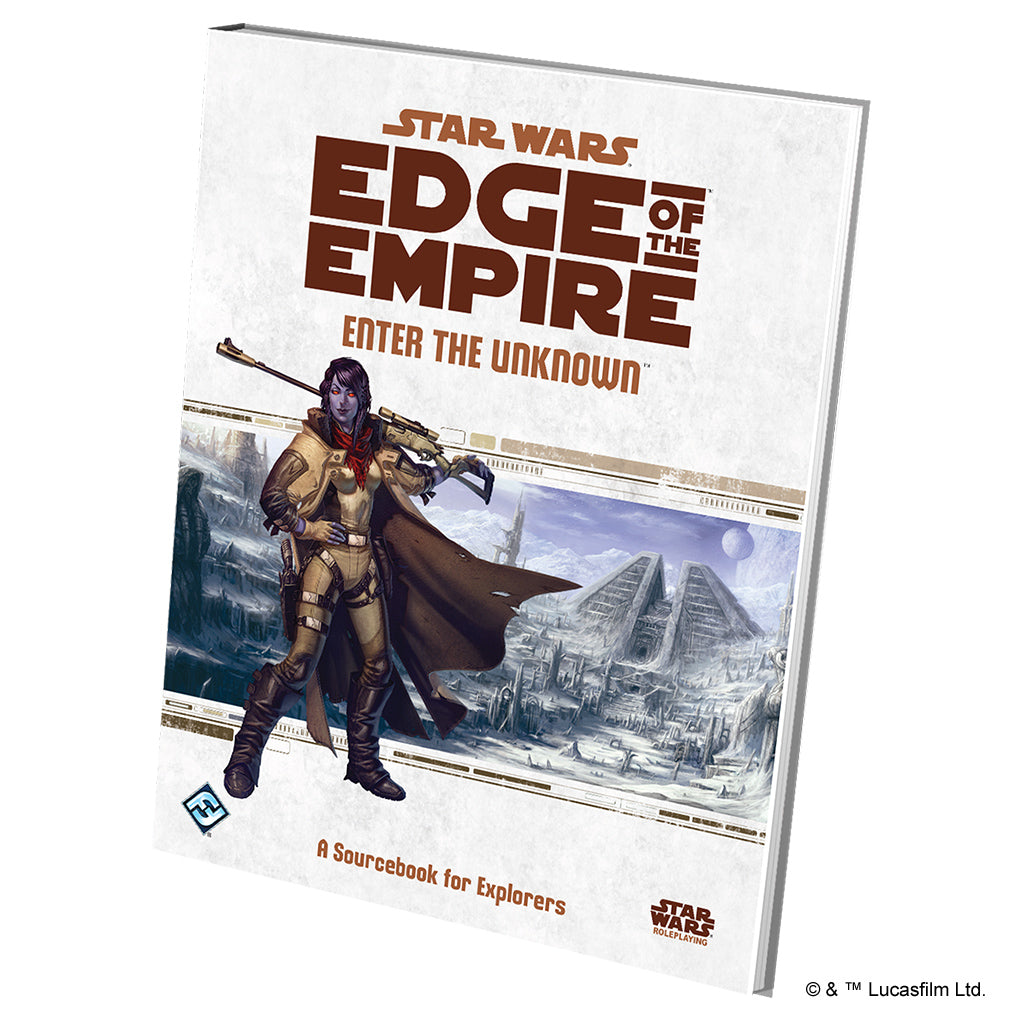 Star Wars Edge of the Empire - Enter the Unknown | Sách Board Game Nhập Vai | Edge Studio