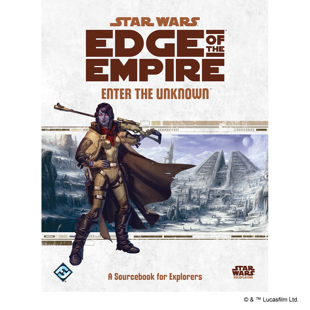 Star Wars Edge of the Empire - Enter the Unknown | Sách Board Game Nhập Vai | Edge Studio