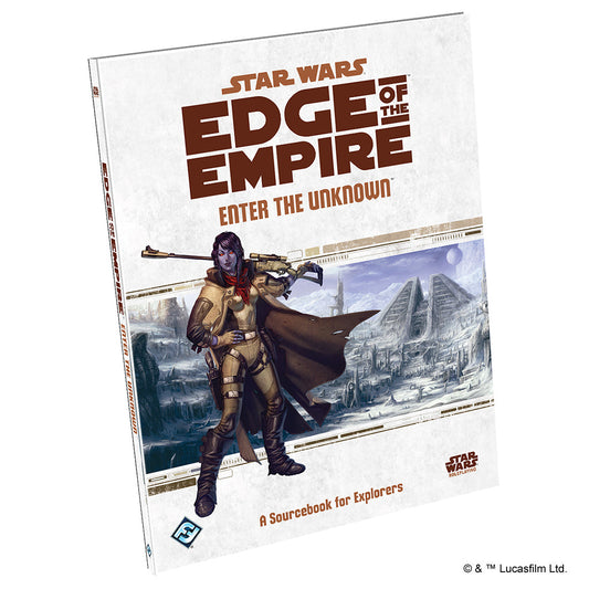 Star Wars Edge of the Empire - Enter the Unknown | Sách Board Game Nhập Vai | Edge Studio