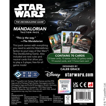 Star Wars: The Deckbuilding Game - Gói Mở Rộng Mandalorian Faction