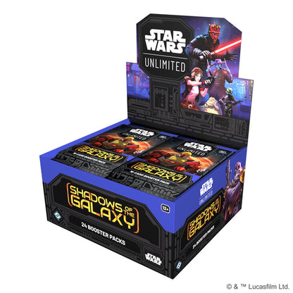 Star Wars: Unlimited - Shadows of the Galaxy: Hộp Booster Display