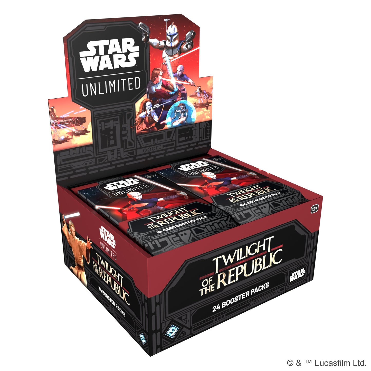 Star Wars: Unlimited – Twilight of the Republic: Booster Display - Thẻ bài TCG Chính Hãng Fantasy Flight Games