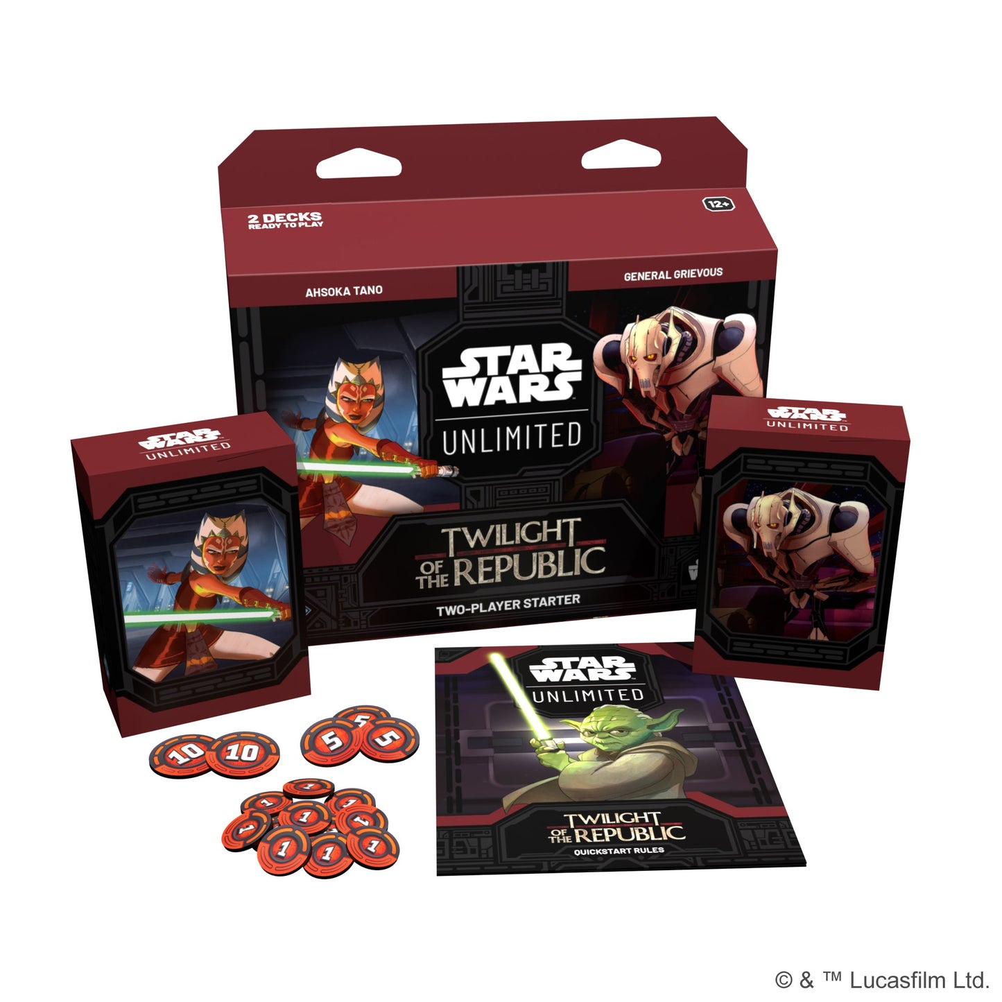 Star Wars: Unlimited – Twilight of the Republic: Two-Player Starter | Bộ Bài TCG Đối Kháng 2 Người Chơi | Fantasy Flight Games