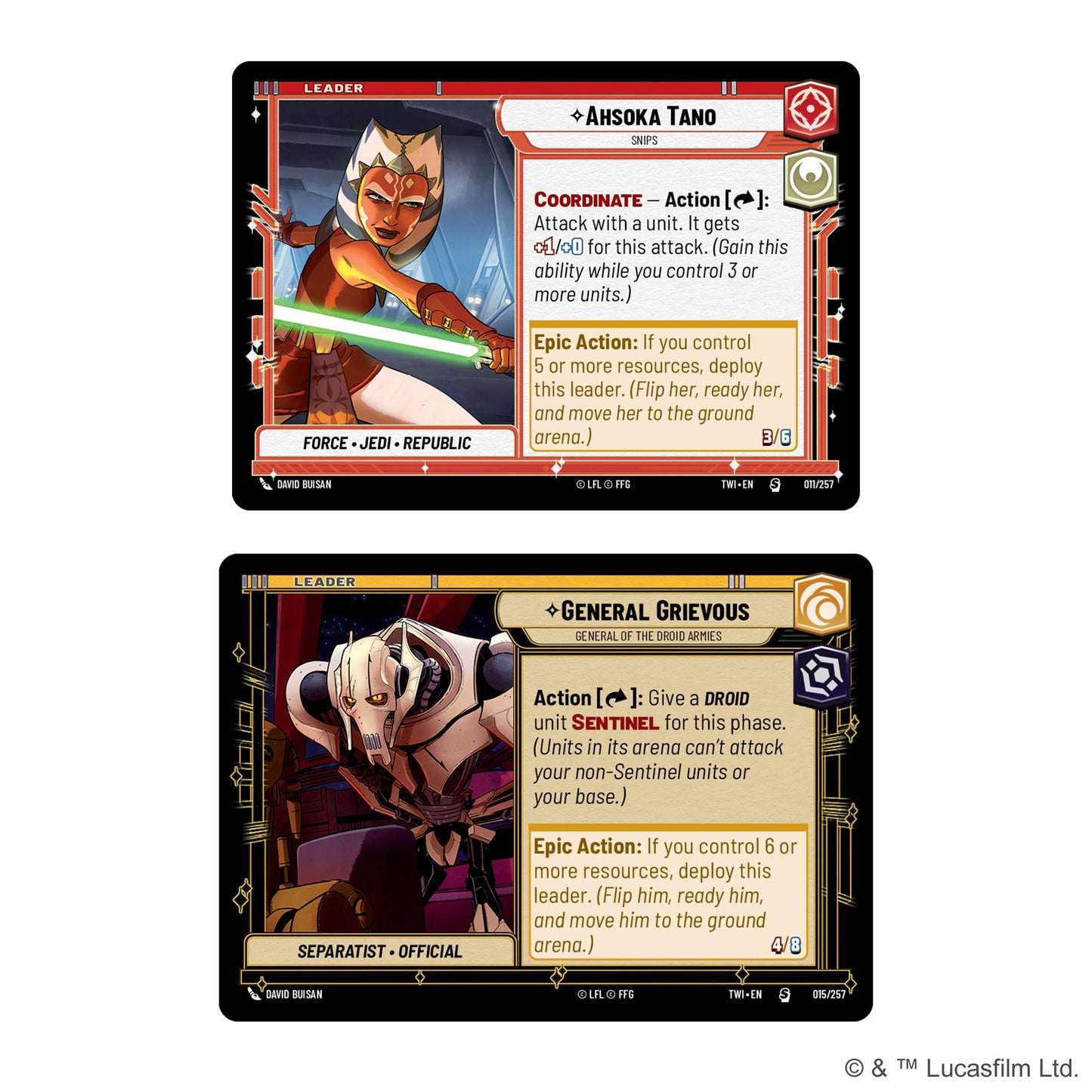 Star Wars: Unlimited – Twilight of the Republic: Two-Player Starter | Bộ Bài TCG Đối Kháng 2 Người Chơi | Fantasy Flight Games