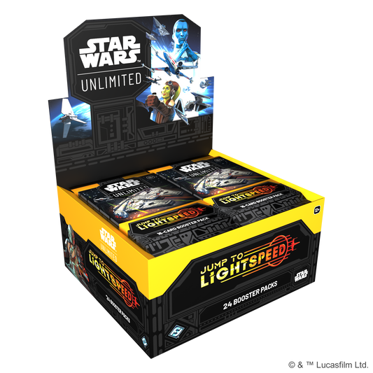 Star Wars: Unlimited – Jump to Lightspeed: Booster Display - Hộp Thẻ Bài TCG Chính Hãng - Fantasy Flight Games
