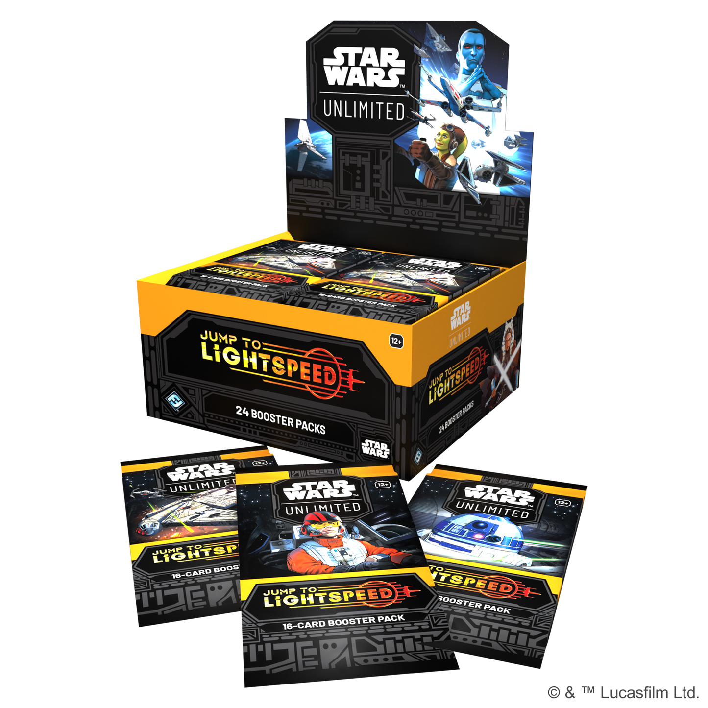 Star Wars: Unlimited – Jump to Lightspeed: Booster Display - Hộp Thẻ Bài TCG Chính Hãng - Fantasy Flight Games