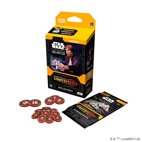 Star Wars: Unlimited – Jump to Lightspeed Spotlight Deck: Han Solo - Bộ Bài TCG Cao Cấp - Fantasy Flight Games