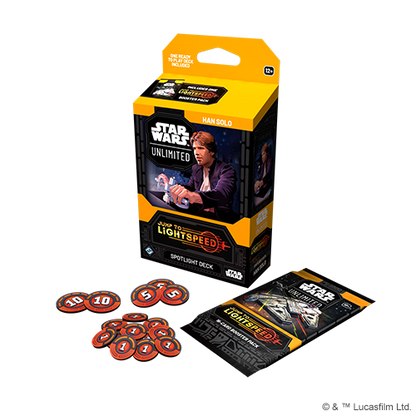 Star Wars: Unlimited – Jump to Lightspeed Spotlight Deck: Han Solo - Bộ Bài TCG Cao Cấp - Fantasy Flight Games